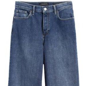 Petite High-Rise Wide-Leg Jean